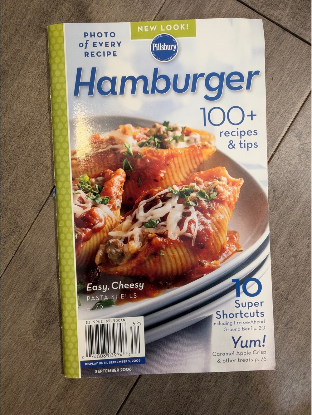 Pillsbury Hamburger Cookbook with 100+ Recipes & Tips, September 2006 Edition